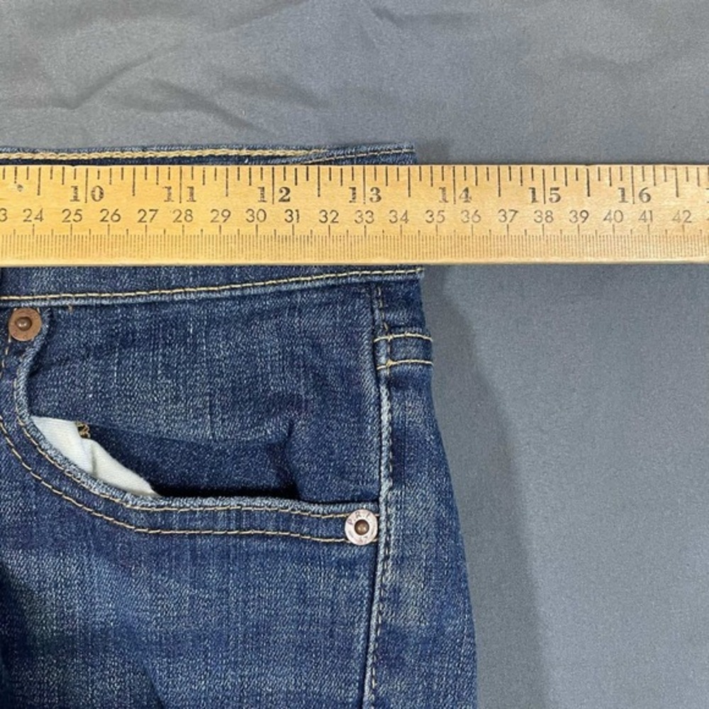 Polo Ralph Lauren Tompkins‎ Skinny Crop Jeans Kids 26W Medium Wash Blue Denim - Picture 6 of 8